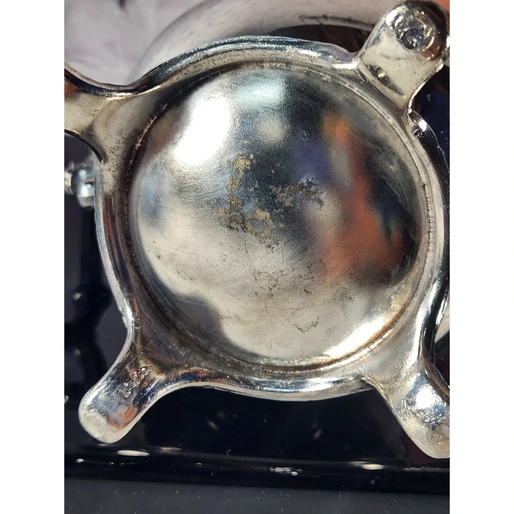 I.S.Co International Silver Company Coffee Teapot Victorian Legs Stunning Patina